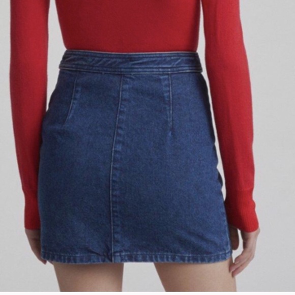 rag & bone jean skirt - Picture 8 of 8